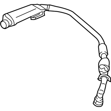BMW 13-90-8-672-525 FUEL TANK BREATH.LINE WITH R