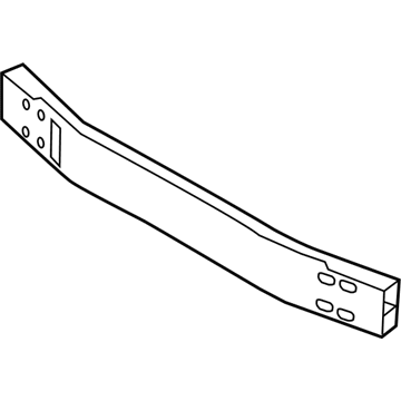 Infiniti 62030-5CA0A Armature Assy-Front Bumper