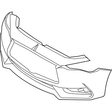 Infiniti 62022-5CA0H Front Bumper Cover