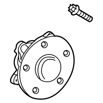 Toyota 43560-62020 Front Hub & Bearing