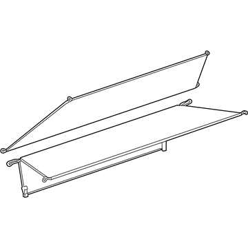 GM 22830789 Shade Asm-Luggage *Black