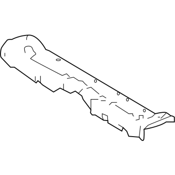 Toyota 53205-12360 SUPPORT SUB-ASSY, RA