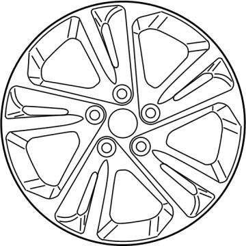 Hyundai 52910-F3100 (Hatchback) 15X6 Wheel