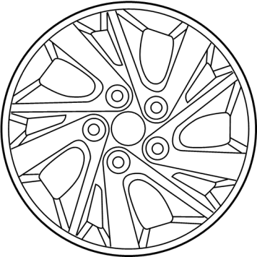 Hyundai 52960-F3000 Wheel Hub Cap Assembly