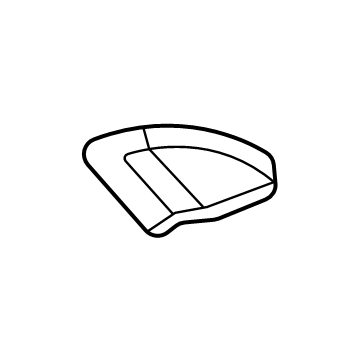 Mopar 6UB90DX8AB COVER-RELEASE HANDLE BEZEL