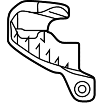 Lexus 81193-76020 RETAINER, HEADLAMP Protector