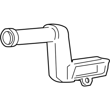 GM 15668738 Duct, Lap Air Outlet