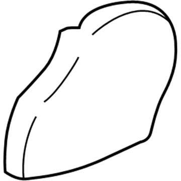 Toyota 71812-0C030-B0 Track Cover