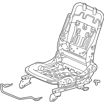 Honda 81526-T2F-A12 Frame, L. FR. Seat