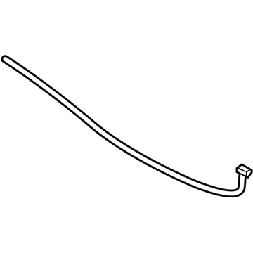Nissan 28933-6GW0A Washer Nozzle Assembly, Driver Side