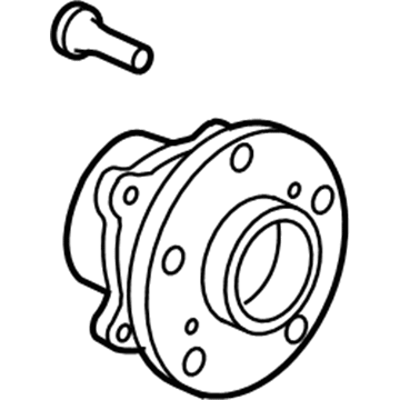 Honda 44300-STX-A01 Bearing Assembly, Front Hub