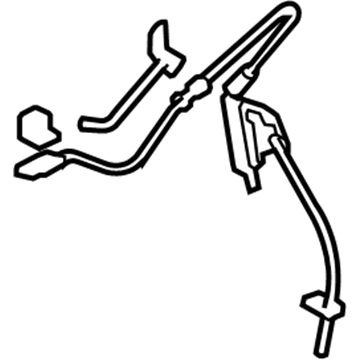 Honda 57455-STX-A01 Sensor Assembly, Left Front