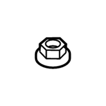 BMW 07-11-9-905-949 Self-Locking Hex Nut