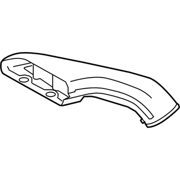 Honda 17245-RN0-A00 Tube A, Air Inlet