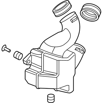Honda 17230-RN0-A01 Chamber, Resonator