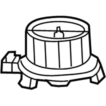 Mopar 5191345AA Motor-Blower With Wheel