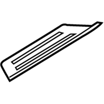 Hyundai 85878-C1000-TRY Trim-Rear Step Plate LH