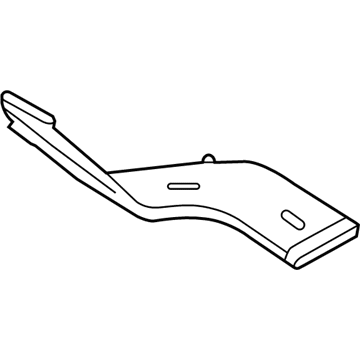 BMW 51-47-7-307-882 HEATER DUCT, REAR, RIGHT FRO