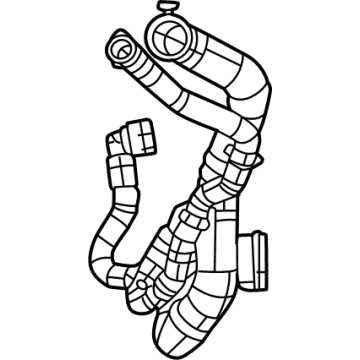 Mopar 68501897AB RADIATOR INLET