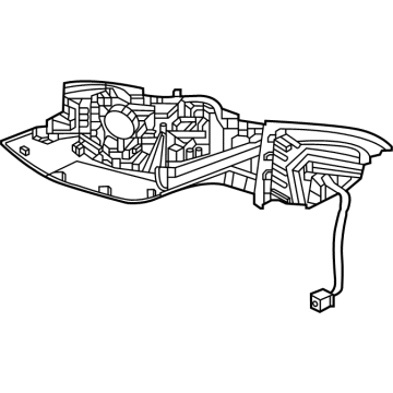 Hyundai 87618-GI170 BASE ASSY-O/S MIRROR,LH