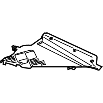 BMW 64-31-9-353-040 Cover, Units Compartment
