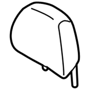 BMW 52-20-7-331-390 Headrest Leather