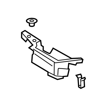 Lexus 64997-76030 Box, Deck Floor, LH