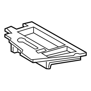 Lexus 64742-76010 Box, Deck Side Trim