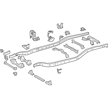 Toyota 51001-0C492 Frame Assembly