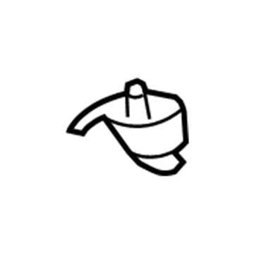 BMW 51-16-9-808-690 Countersupport, Sun Visor