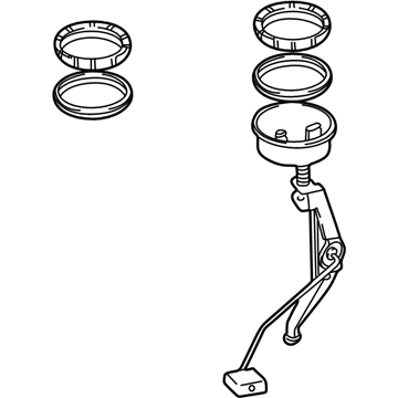 BMW 16-11-6-762-044 Left Fuel Level Sensor