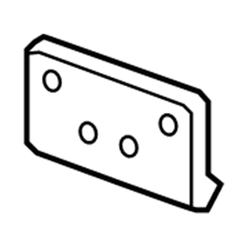GM 22687868 License Bracket