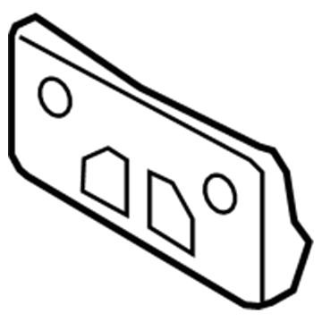 Ford 7R3Z-17A385-CA License Bracket