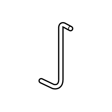 Hyundai 25451-F2000 Hose-Radiator To Reservoir