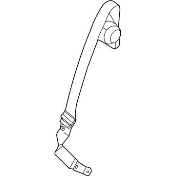 Ford FT4Z-58611B64-AB Center Seat Belt