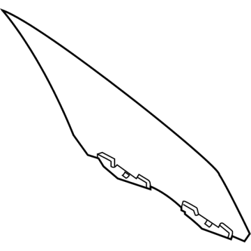 Ford LJ7Z-7821410-A GLASS