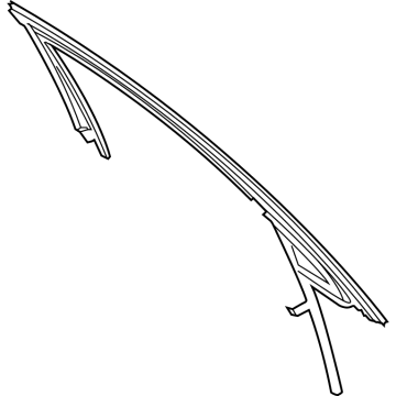 Ford LJ7Z-7821597-B RUN - DOOR GLASS