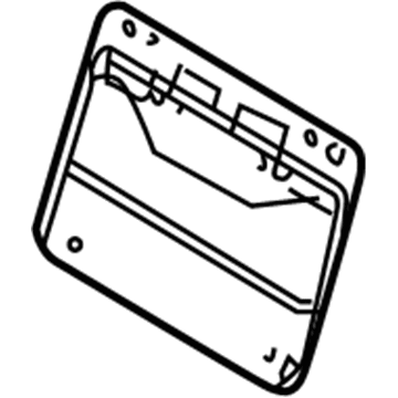 BMW 52-10-8-099-007 Lordosis Pad