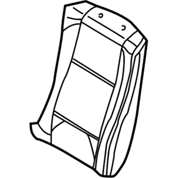 BMW 52-10-8-261-011 Backrest Upholstery