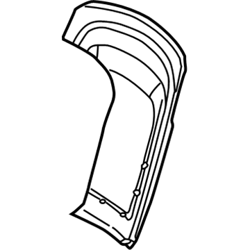 BMW 52-10-8-235-900 Rear Panel With Net Bag