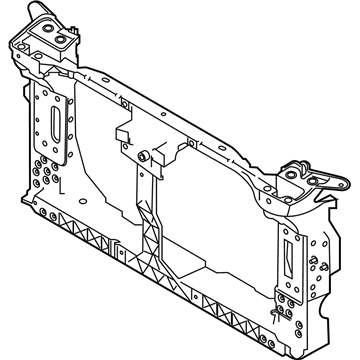 Infiniti 62501-4HH0A SUPPRT Assembly Radiator Core
