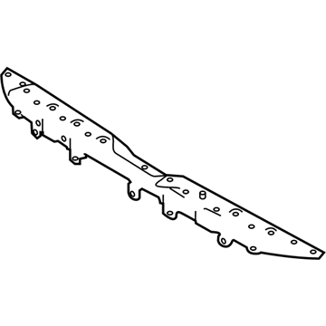 Infiniti 62290-4GA0A Retainer-Front Bumper, Upper