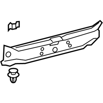 Lexus 58387-30221-C3 Plate, Rear Floor Finish