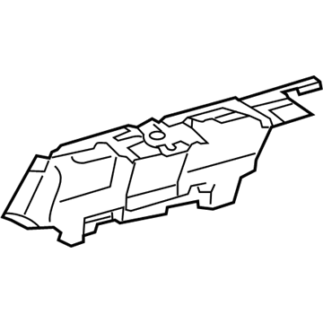 Lexus 64273-30202 Pad, Room Partition