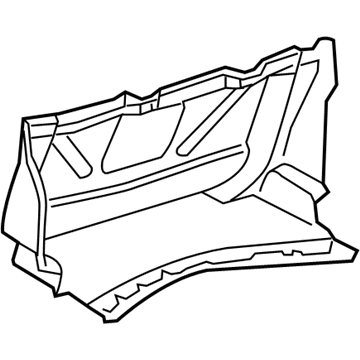 Lexus 64075-30341-C0 Cover Sub-Assembly, Luggage