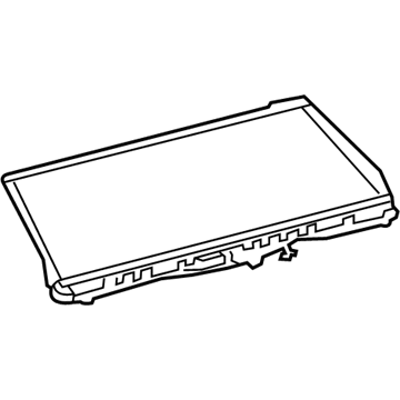 Lexus 64350-30152-C0 Shade Assy, Rear Window