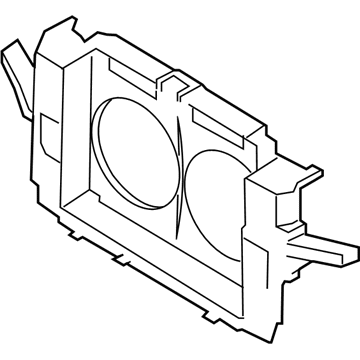 Infiniti 62501-1BA0B Support-Radiator Core Center