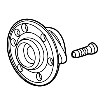 GM 13544387 HUB ASM-RR WHL
