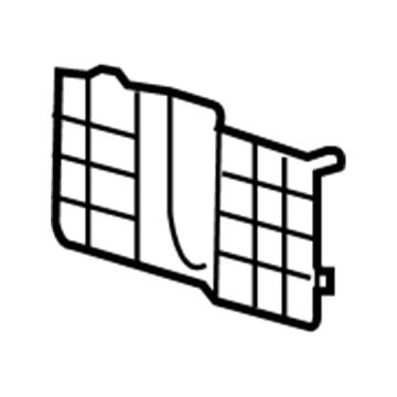 GM 10387725 License Bracket