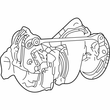 Lexus 17201-F4010 TURBOCHARGER SUB-ASS
